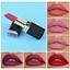 maroon lipstick